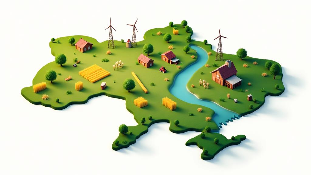 Карта України з мережею дистриб'юторів Seed Grow